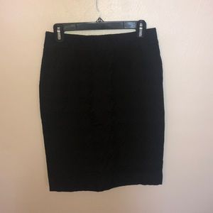 Merona black pencil skirt